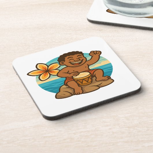 Dumi Ocean Drummer Bier Onderzetter (Linkerzijde)