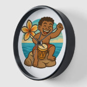 Dumi Ocean Drummer Clock (Hoek)
