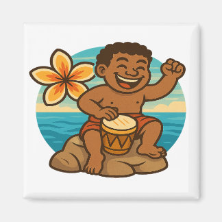 Dumi Ocean Drummer Magneet