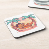 Dumi Palm Dreamer Bier Onderzetter (Linkerzijde)