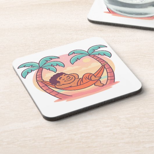 Dumi Palm Dreamer Bier Onderzetter (Linkerzijde)