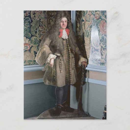 Dummy board, figuur van een man, c.1690 briefkaart (Voorkant)