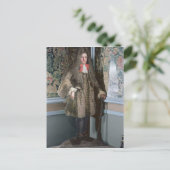 Dummy board, figuur van een man, c.1690 briefkaart (Staand voorkant)