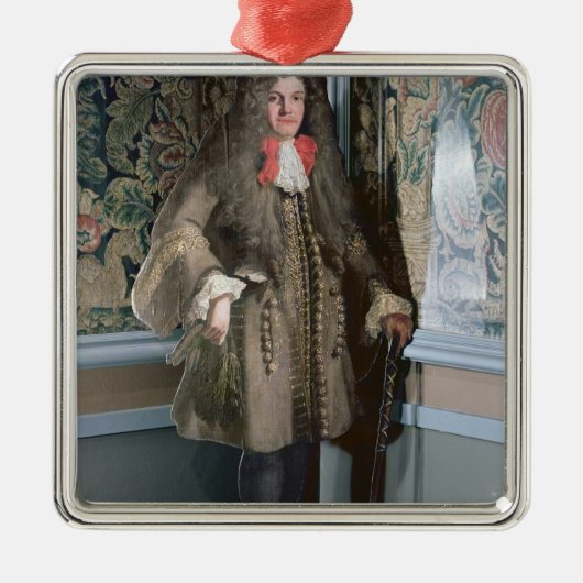 Dummy board, figuur van een man, c.1690 metalen ornament (Voorkant)