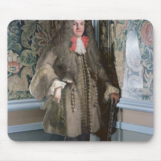 Dummy board, figuur van een man, c.1690 muismat (Voorkant)