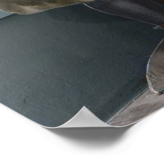 Dummy board, figuur van een man, c.1690 poster (Hoek)