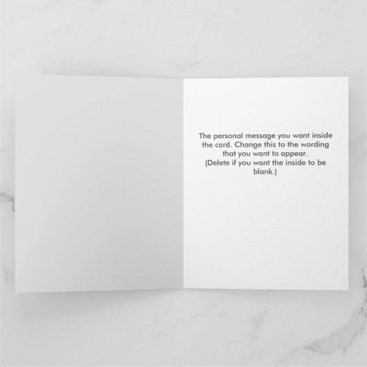 Dummy Newspapier Headlines Afstuderen Kaart (Binnen)