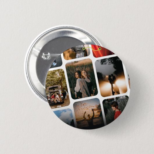 Dummy Ronde Button 5,7 Cm (Voorkant /achterkant)