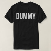 Dummy T-shirt (Design voorkant)