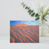 Dumont Dunes, Sand Dunes en Clouds Briefkaart (Staand voorkant)
