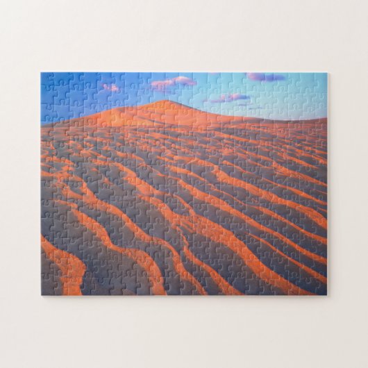 Dumont Dunes, Zandduinen en Wolken Legpuzzel (Horizontaal)