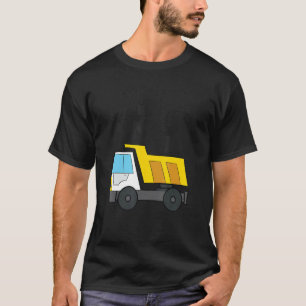 Dump alles ik ben 5 bouw dump truck 5th t-shirt
