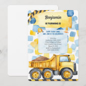 Dump alles wat het is verjaardag kaart (Voorkant / Achterkant)