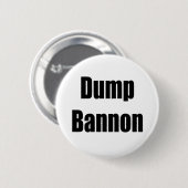 Dump Bannon Ronde Button 5,7 Cm (Voorkant /achterkant)