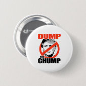 Dump de trump ronde button 5,7 cm (Voorkant /achterkant)