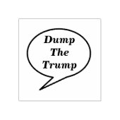 Dump de Trump Rubberstempel (Afrduk)