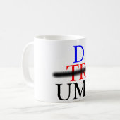 Dump Donald "Chump" Trump 2020 Mok (Voorkant links)
