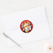 Dump Donald Trump 2016 Ronde Sticker (Envelop)