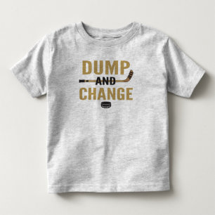 Dump en verander Gouden Hockey Kinder Shirts