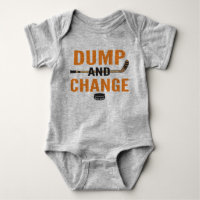 Dump en verander hockey baby body oranje sticks