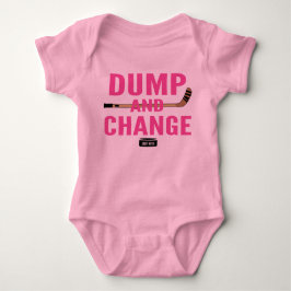 Dump en verander Hockey Baby Meisje Roze Tutu Romper