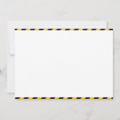 "DUMP EVERYTHING! Photo –Construction 3rd Birthday Kaart (Achterkant)