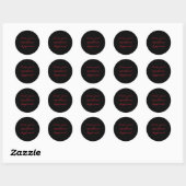 Dump je Republikeinse vriend Dump Protest Tegen Tr Ronde Sticker (Vel)