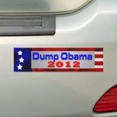 Dump Obama Bumpersticker (Op auto)