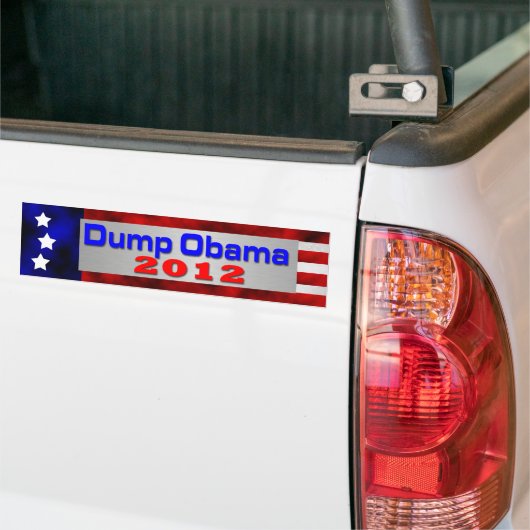 Dump Obama Bumpersticker (Op Truck)
