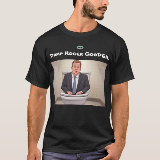 Dump Roger Goodell T-shirt (Voorkant)