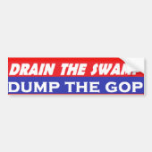 Dump the GOP Bumpersticker (Voorkant)