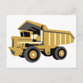 Dump Truck Briefkaart (Voorkant)