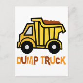 Dump Truck Briefkaart (Voorkant)