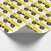 Dump Truck Cadeaupapier (Hoek)