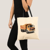 Dump Truck Canvas tas (Voorkant (product))