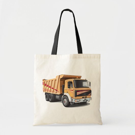 Dump Truck Canvas tas (Voorkant)