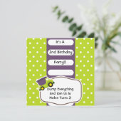 Dump Truck Construction Birthday Kaart (Staand voorkant)