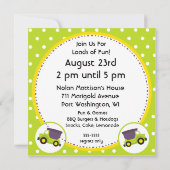 Dump Truck Construction Birthday Kaart (Achterkant)