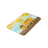 Dump Truck Construction Thema Kinder Bathroom Badmat (Gekanteld)