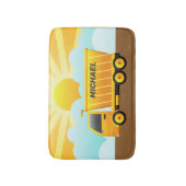 Dump Truck Construction Thema Kinder Bathroom Badmat (Voorkant Verticaal)