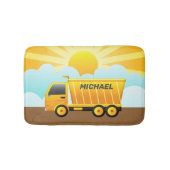 Dump Truck Construction Thema Kinder Bathroom Badmat (Voorkant)