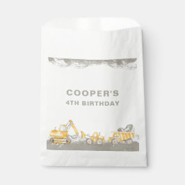 Dump Truck Construction Truck Birthday Thank You Bedankzakje