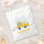 Dump Truck Construction Vehicle Kids Birthday Bedankzakje (Geknipt)