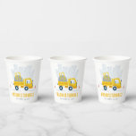Dump Truck Construction Vehicle Kids Birthday Papieren Bekers<br><div class="desc">Het is een verbluffend trappelwagen voor de bouw van vrachtwagens met een 'Birthday'-Collectie... het is een verbluffend klein lichtpuntje van een gele grijze vuilniswagen met het 'Birthday'-jaar, perfect voor je kleine verjaardagsfeestje. Het is zeer gemakkelijk om, met uw persoonlijke details aan te passen. Als u een ander bijpassend product of...</div>