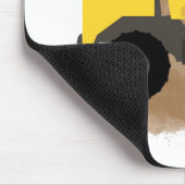 Dump Truck Construction Vehicle Mud Waterverf Muismat (Hoek)