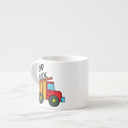 Dump Truck Espresso Kop (Links)