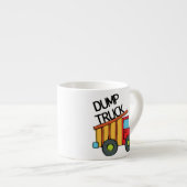 Dump Truck Espresso Kop (Voorkant rechts)