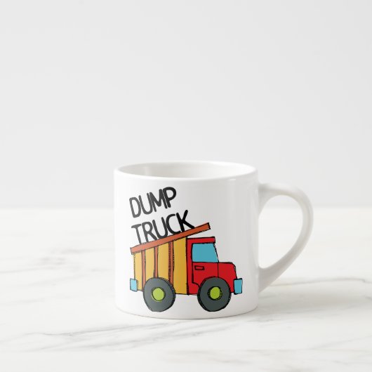 Dump Truck Espresso Kop (Rechts)