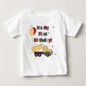 Dump Truck First Birthday (Voorkant)