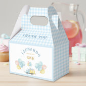 Dump Truck First Birthday Boy Bedankdoosjes